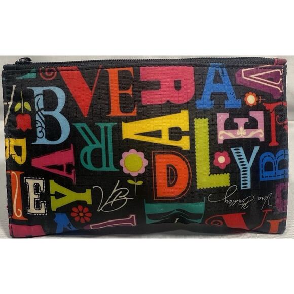 Vera Bradley Wallet A to Vera Collection Multicolor Letters Magnet Closure NWOT - Picture 1 of 11